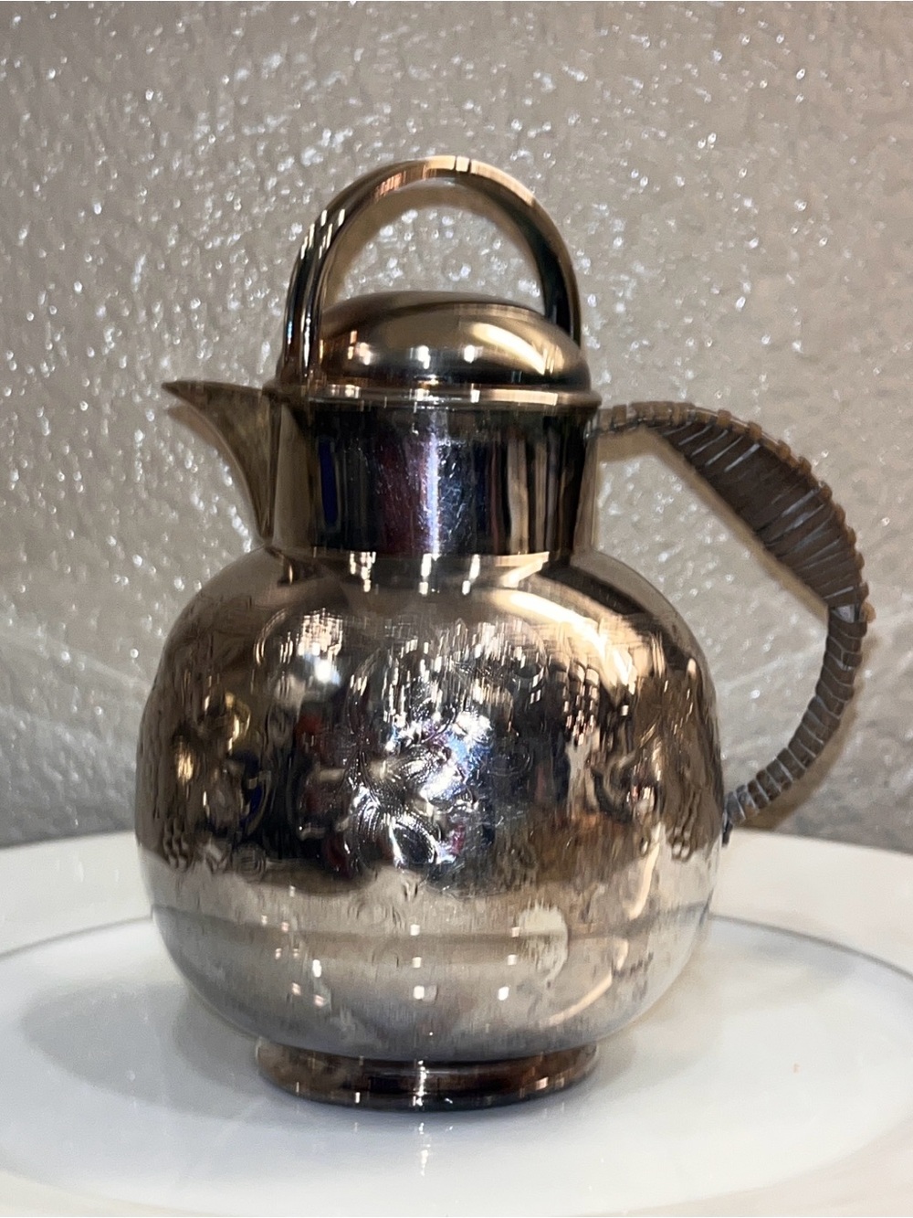 Vintage Bernard Rice’s Sons Apollo #5818. EPBM with rattan handle.